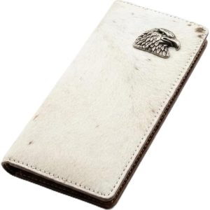 Eagle Concho Cowhair Long — Ivory
