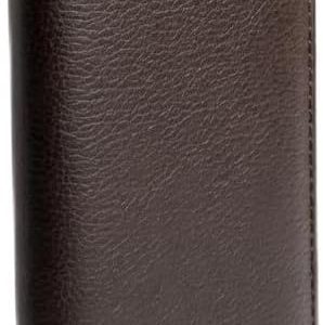 Slim Soft-Leather Long — Brown