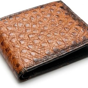 Ostrich Passcase — Light Brown