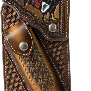 Gallo Holster with Knife Pouch — Tan