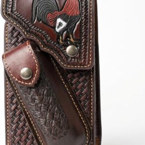 Gallo Holster with Knife Pouch — Coffee