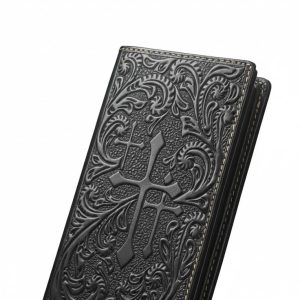 Tooled Cross Rodeo — Black
