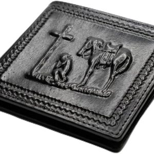 Praying Cowboy Bifold — Black