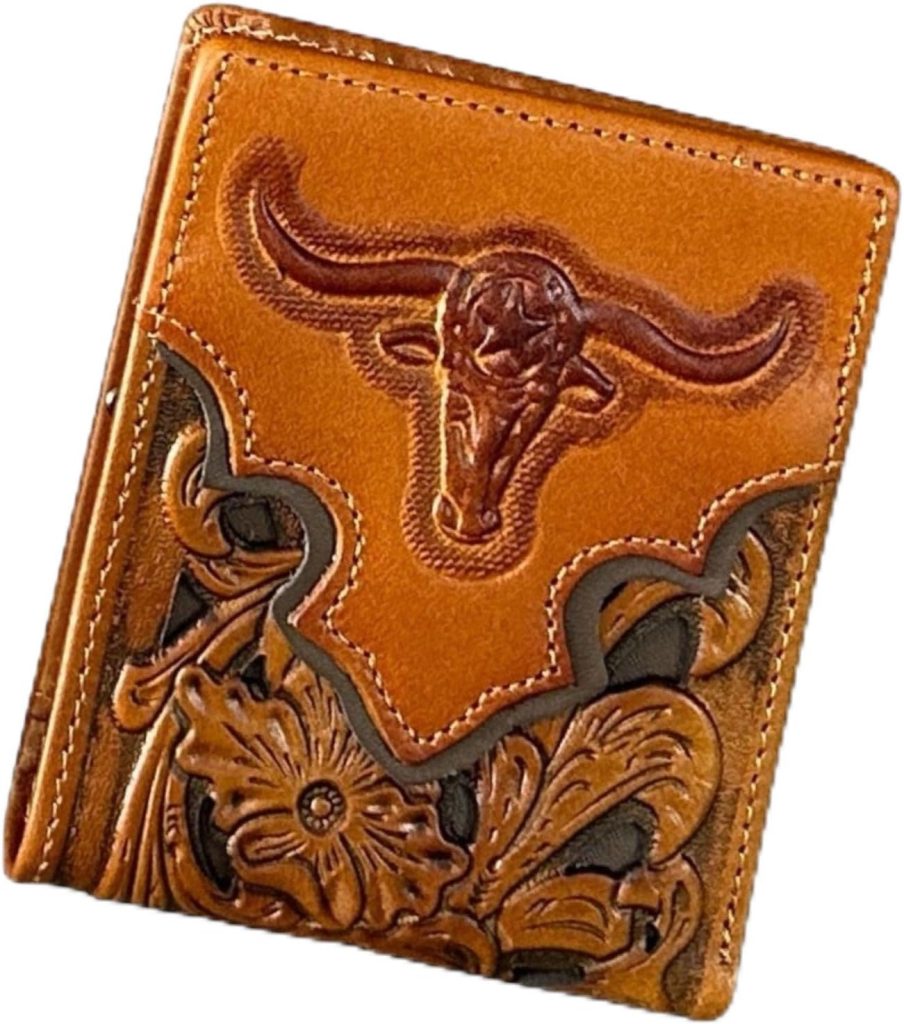 Longhorn Floral Bifold