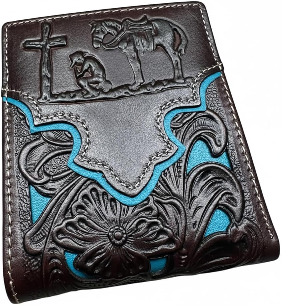 Praying Cowboy Laser-Cut Bifold
