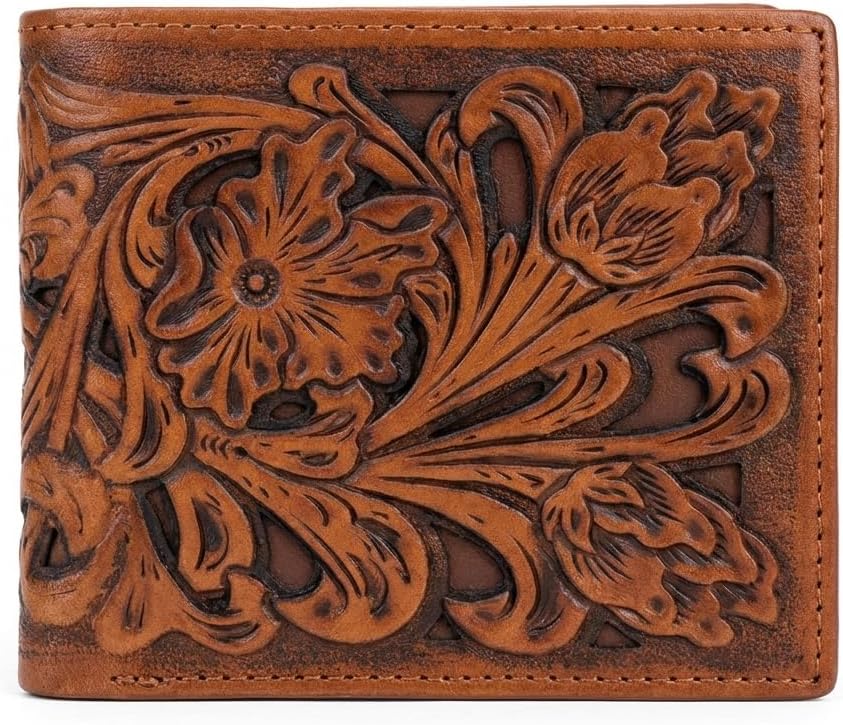 Laser-Cut Floral Bifold