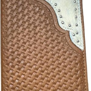 Rodeo Basketweave Long — Praying Cowboy · Brown