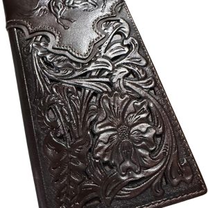 Stallion Floral Long — Dark Brown