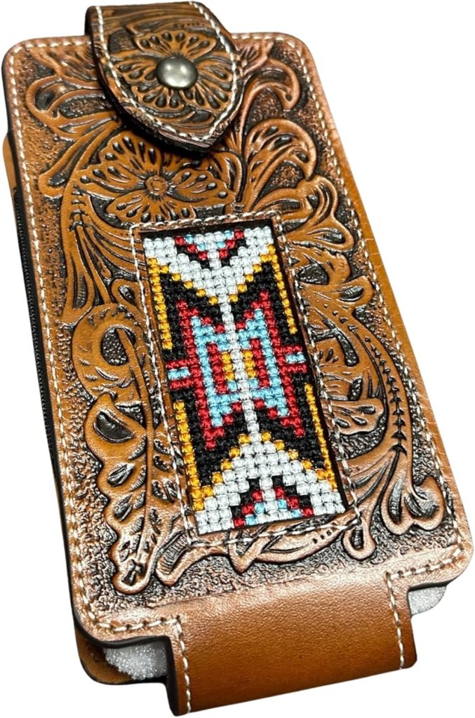Beaded Aztec Cowboy Holster