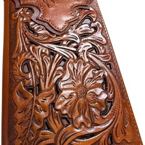 Stallion Floral Long — Brown & Coffee