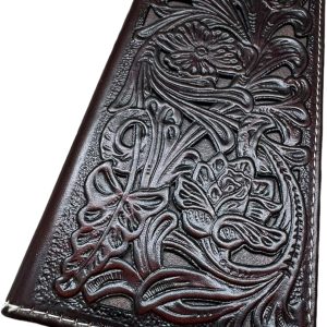 Laser-Cut Floral Long — Coffee & Coffee