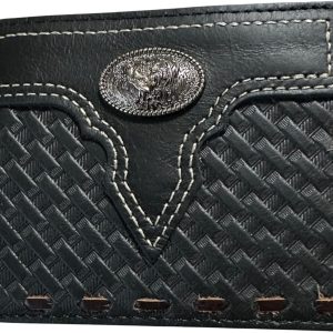Concho Basketweave · Laced — Concho · Black II