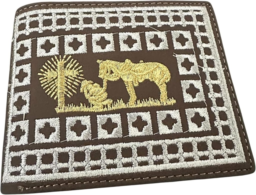 Embroidered Praying Cowboy
