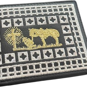 Embroidered Praying Cowboy — Black