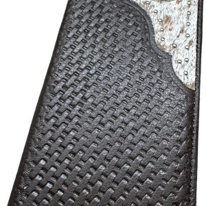 Basketweave Star Rodeo — Dark Brown
