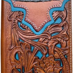 Praying Cowboy Laser-Cut Long — Turquoise